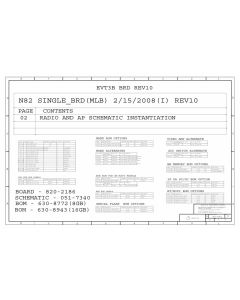 APPLE IPHONE 3G SCHEMATIC - 820-2186 051-7340