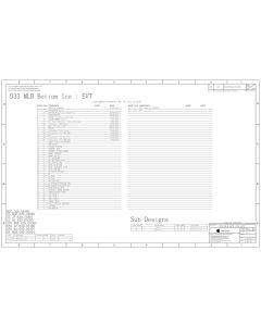 APPLE IPHONEXS D33 MLB EVT 820-01063 051-02695 SCHEMATIC