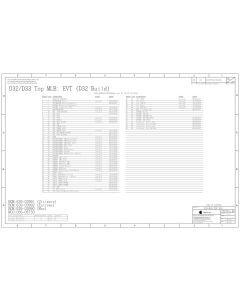 APPLE IPHONEXS MAX D32 D33 MLB EVT 820-00997 051-02545 SCHEMATIC