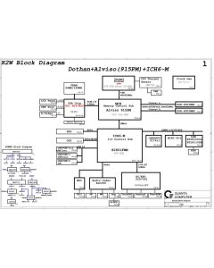 Packard Bell Easynote S4 schematic – DAK2WMB18C0 – K2W 