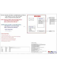 ASUS K505A MXM M92 M96 VGA SCHEMATIC