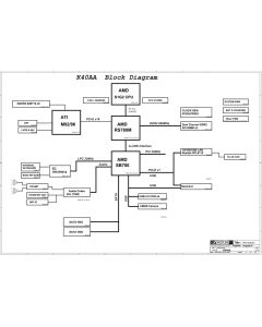 Asus K40AA Motherboard schematic	