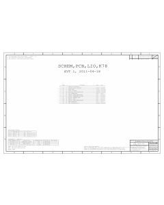 APPLE MACBOOK AIR A1370 LIO BOARD SCHEMATIC – 820-3053 – SCHEM,PCB,LIO,K78 