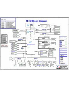 Toshiba Satellite L310 Schematic - TE1M