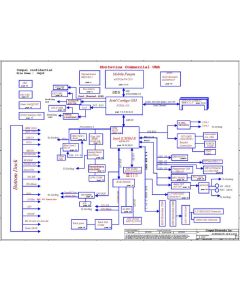 The motherboard schematic for Acer TravelMate 6493