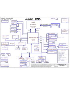 HP Elitebook 6440B/6540B schematic – Dior UMA – KEL00 LA-4892P 