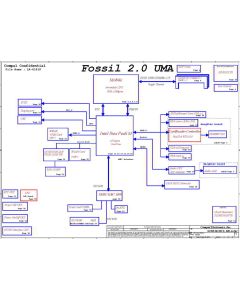 The motherboard schematic for HP ProBook 5320/5320M