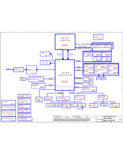 The motherboard schematic for Toshiba Satellite P750