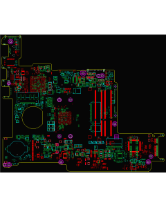 DELL INSPIRON M102Z COMPAL LA-7161P PLM00  REV1.0 BOARDVIEW