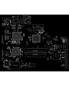 DELL INSPIRON 15R 3721 17R 5721 COMPAL LA-9102P VAW11 BOARDVIEW