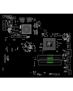 LENOVO G500 COMPAL LA-9631P VIWGP GR REV1.0 BOARDVIEW