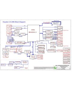 DELL LATITUDE E5550 HUSTON 15" UMA COMPAL LA-A911P ZAM80 REV1.0 SCHEMATIC