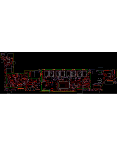 DELL LATITUDE 7350 COMPAL LA-B331P ZAU70 REV1.0 BOARDVIEW
