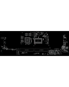 DELL XPS 15 9550 COMPAL LA-C361P AAM00 REV1.0 BOARDVIEW