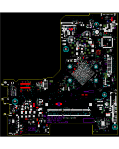 DELL LNSPIRON 15-5552 COMPAL LA-C571P AAL14 REV1.0 BOARDVIEW