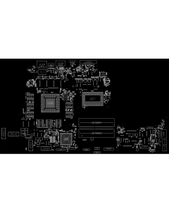 DELL ALIENWARE 17 R5 COMPAL LA-F551P DDR51 REV1.0 BOARDVIEW