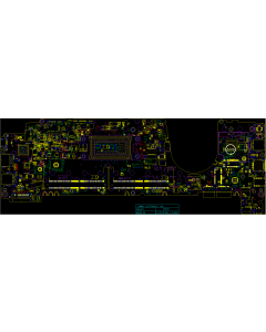 DELL LATITUDE 7400 COMPA LA-G871P EDC40 REV1.0 BOARDVIEW