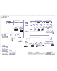 ACER NITRO AN515-43 COMPAL LA-H901P FH50P REV1A SCHEMATIC