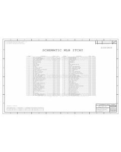 APPLE MLB ITCHY 820-2807 051-8407 SCHEMATIC