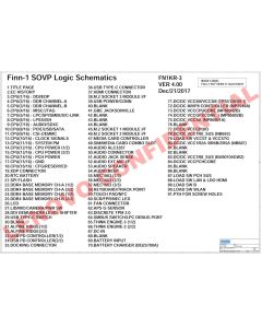 LENOVO THINKPAD X280 LCFC NM-B521 FN1KR-3 REV4.0 SCHEMATIC