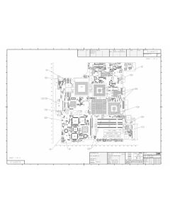 IBM THINKPAD T60 BOARDVIEW - MAGI-6 ASMDWG 41W0875 