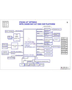 LENOVO FLEX14 FLEX15 QUANTA ST6/6A DA0ST6MB6E0 SCHEMATIC