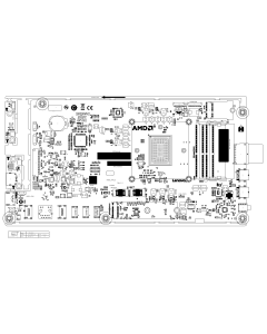 LENOVO IDEACENTRE 5 24ALC6 AIO AVC A560-24ALC LCFC FP6SL NM-D641 VER1.0 BOARDVIEW
