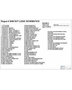 LENOVO THINKPAD X240 SCHEMATIC - ROGUE-2 SHB SVT LOGIC (RG2SB-5)