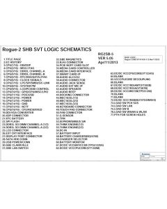 LENOVO THINKPAD X240 LCFC NM-A091 VIUX1 ROGUE-2 RG2SB-5 SCHEMATIC