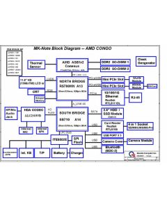 Lenovo Thinkpad X100E schematic - AMD CONGO