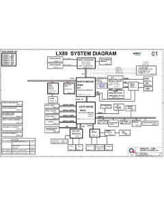 HP DV6 AMD Series schematic - LX89