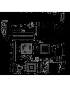 TOSHIBA SATELLITE M500 BOARDVIEW