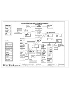 Asus M9V Motherboard schematic