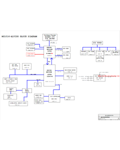 MSI Megabook M520 schematic – MS-1016