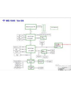 MSI Megabook L710 schematic – MS-1049 