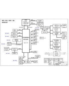 MSI MS-1355 REV0A SCHEMATIC