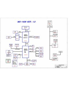 MSI VR440 schematic – MS-1436 schematic – MS-1436 VER : 1.0 