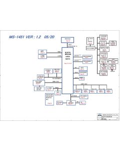 MSI MS-1451 schematic 