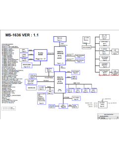 MSI EX600 schematic – MS-1636