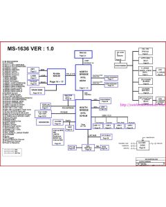 MSI MS-1636 schematic – MS-1636 VER:1.0 