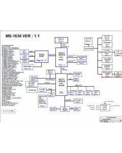 MSI EX600 schematic – MS-1636 VER: 1.1	