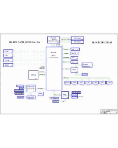 The motherboard schematic for MSI EX630 MS-1671