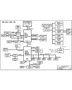 The motherboard schematic for MSI MS-16C21