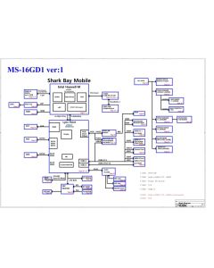 MSI CX61 MS-16GD1 VER1.0 SCHEMATIC