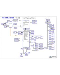 MSI GS63VR GS73VR MS-16K2 MS-16K21 MS-17B1 VER0B SCHEMATIC