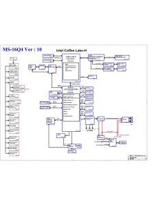 MSI GS65 STEALTH MSI MS-16Q4 MS-16Q41 REV1.0 SCHEMATIC