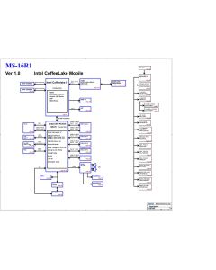 MSI GF63 8RC MSI MS-16R1 VER1.0 SCHEMATIC