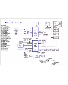 MSI MS-1719L SCHEMATIC