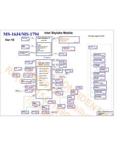 MSI GE72 6QF APACHE PRO MS-16J4 MS-1794 VER1.0 SCHEMATIC