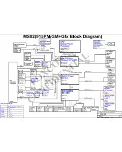 Sony VGN-FS Series schematic – MS02-1-01 MBX-130 